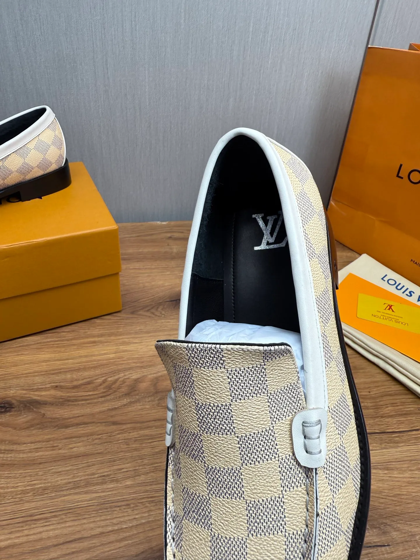 Factory 660💰 LV. Men's business casual leather shoes, all made of imported original brand leather, just to create a more comfortable wearing experience, original non-slip and wear-resistant outsole ✔️16-45 (38.45 non-returnable)